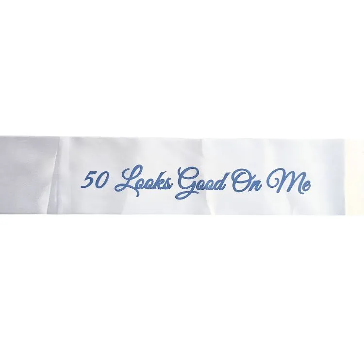 personalized age sash